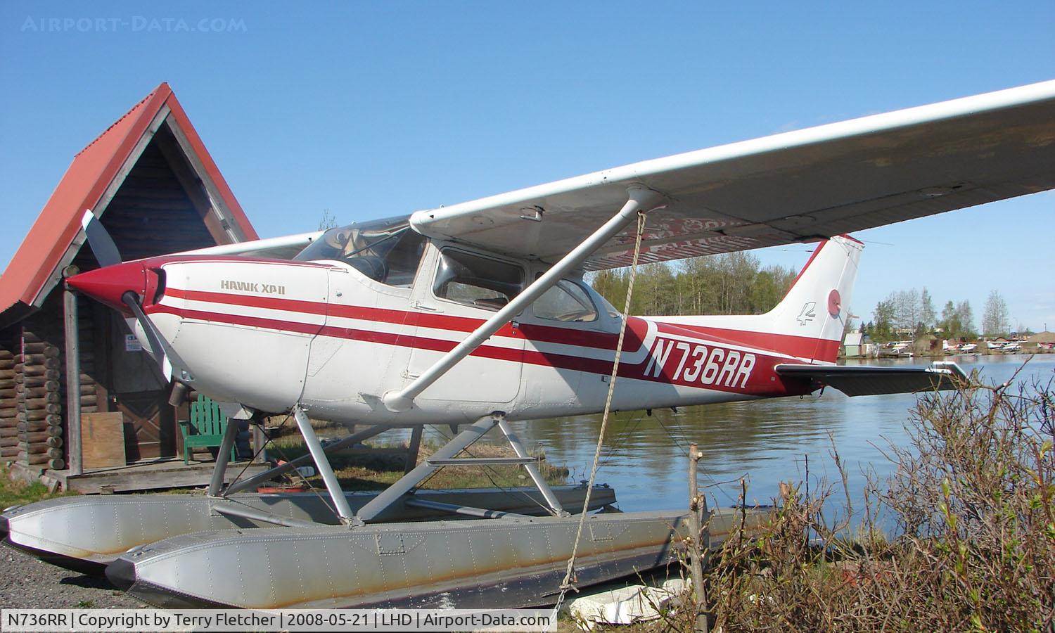 N736RR, 1977 Cessna R172K Hawk XP C/N R1722733, Cessna 172 at Lake Hood