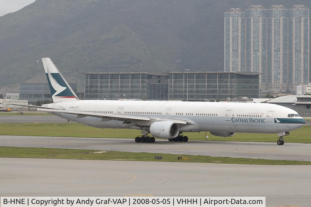 B-HNE, 1997 Boeing 777-367 C/N 27507, Cathay Pacific 777-300