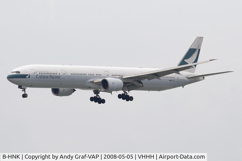 B-HNK, 1999 Boeing 777-367 C/N 27510, Cathay Pacific 777-300