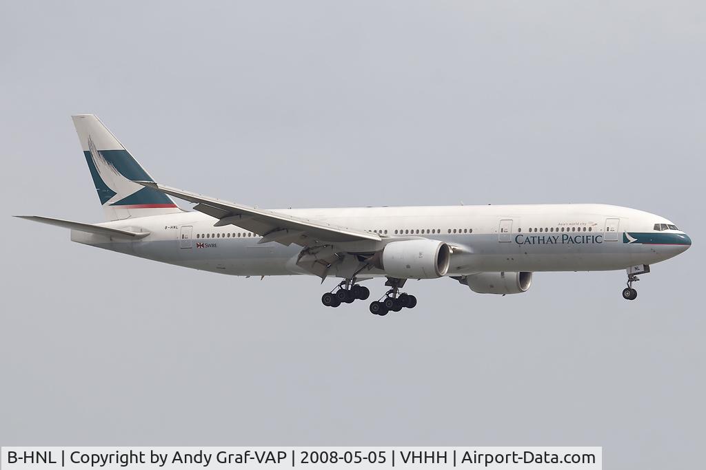 B-HNL, 1994 Boeing 777-267 C/N 27116, Cathay Pacific 777-200