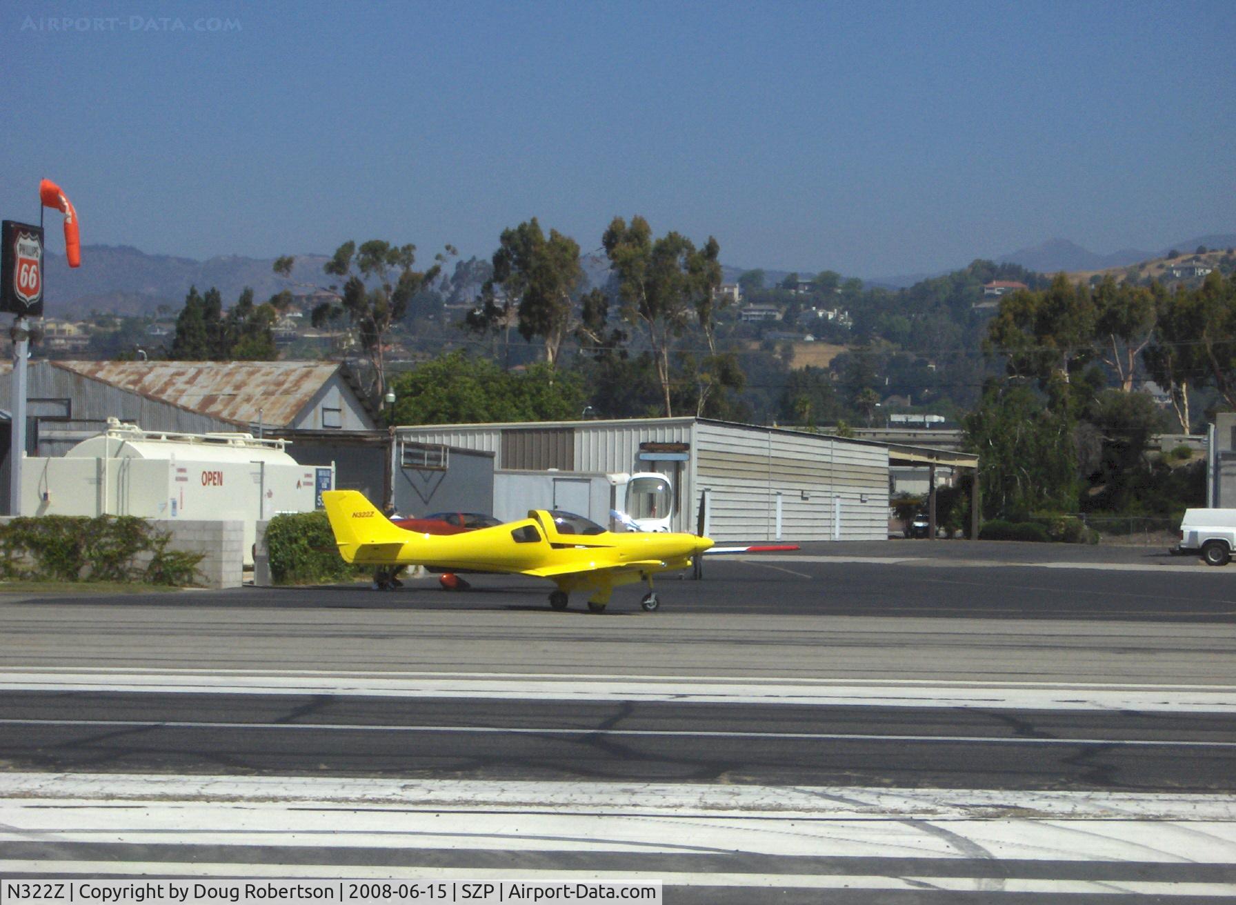 N322Z, 1991 Lancair 320 C/N WP001, 1991 Price LANCAIR 320, Lycoming O&VO-360, taxi