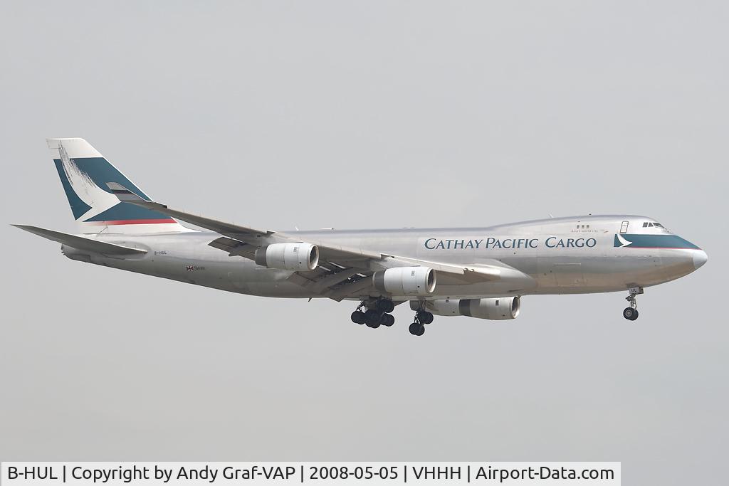B-HUL, 2000 Boeing 747-467F/SCD C/N 30804, Cathay Pacific Cargo 747-400