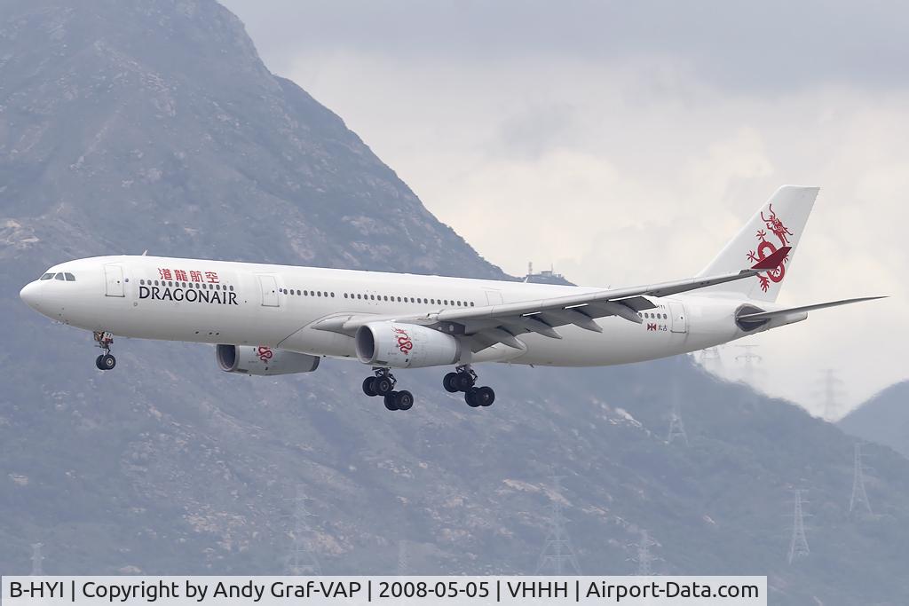 B-HYI, 2002 Airbus A330-343 C/N 479, Dragonair A330-300