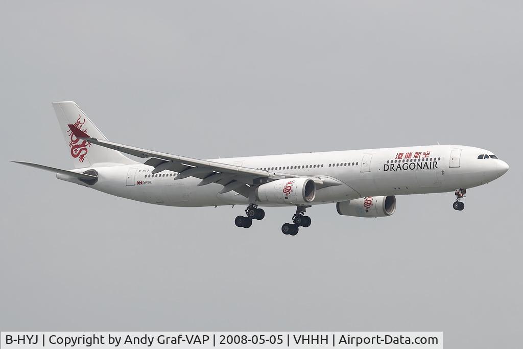 B-HYJ, 2002 Airbus A330-343X C/N 512, Dragonair A330-300