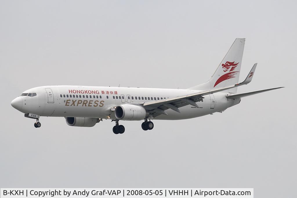 B-KXH, 2007 Boeing 737-808 C/N 34971, Hongkong Express 737-800