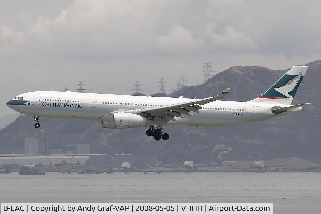 B-LAC, 2005 Airbus A330-343 C/N 679, Cathay Pacific A330-300