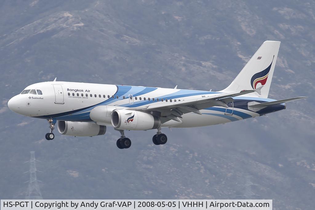 HS-PGT, 2008 Airbus A319-132 C/N 3421, Bangkok Air A319