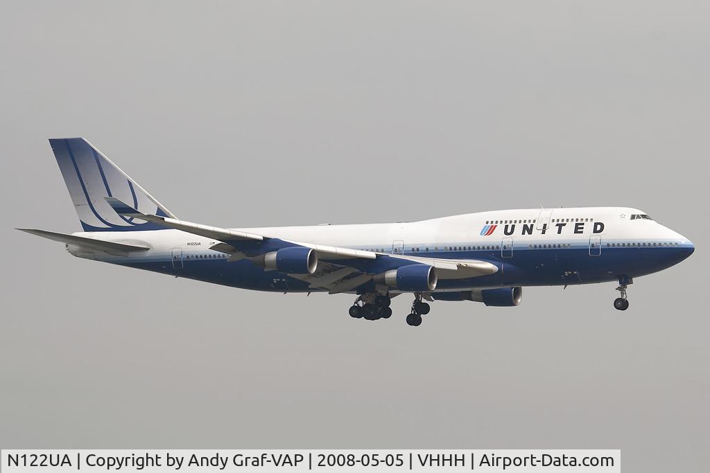 N122UA, 1999 Boeing 747-422 C/N 29168, United Airlines 747-400