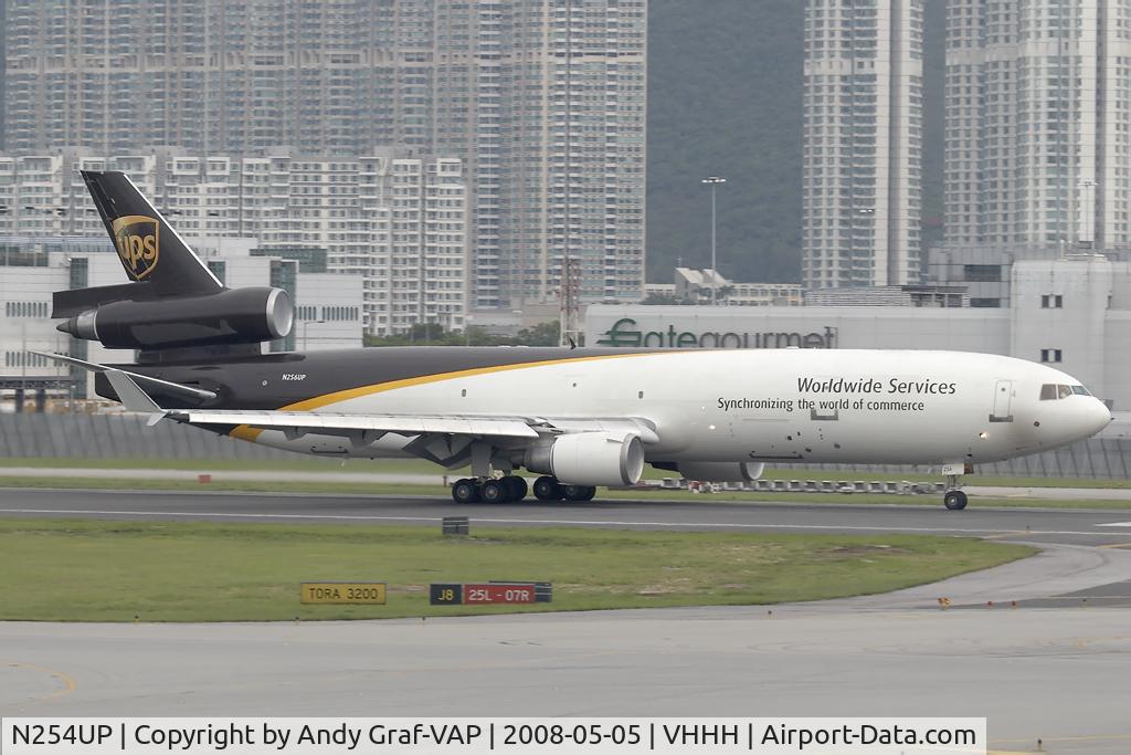 N254UP, 1993 McDonnell Douglas MD-11F C/N 48406, UPS MD11