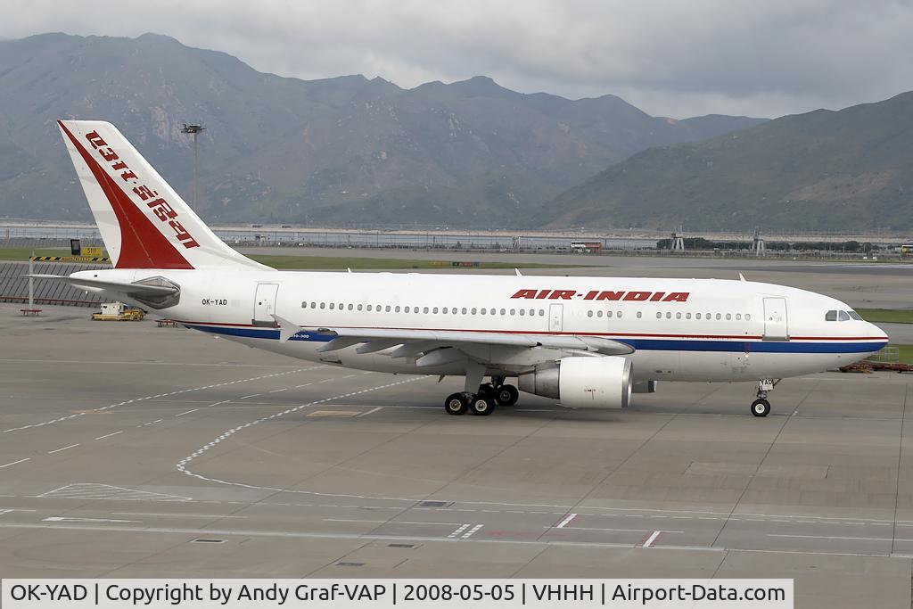 OK-YAD, 1993 Airbus A310-325/ET C/N 674, Air India A310-300