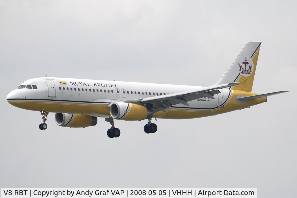 V8-RBT, 2003 Airbus A320-232 C/N 2139, Royal Brunei A320