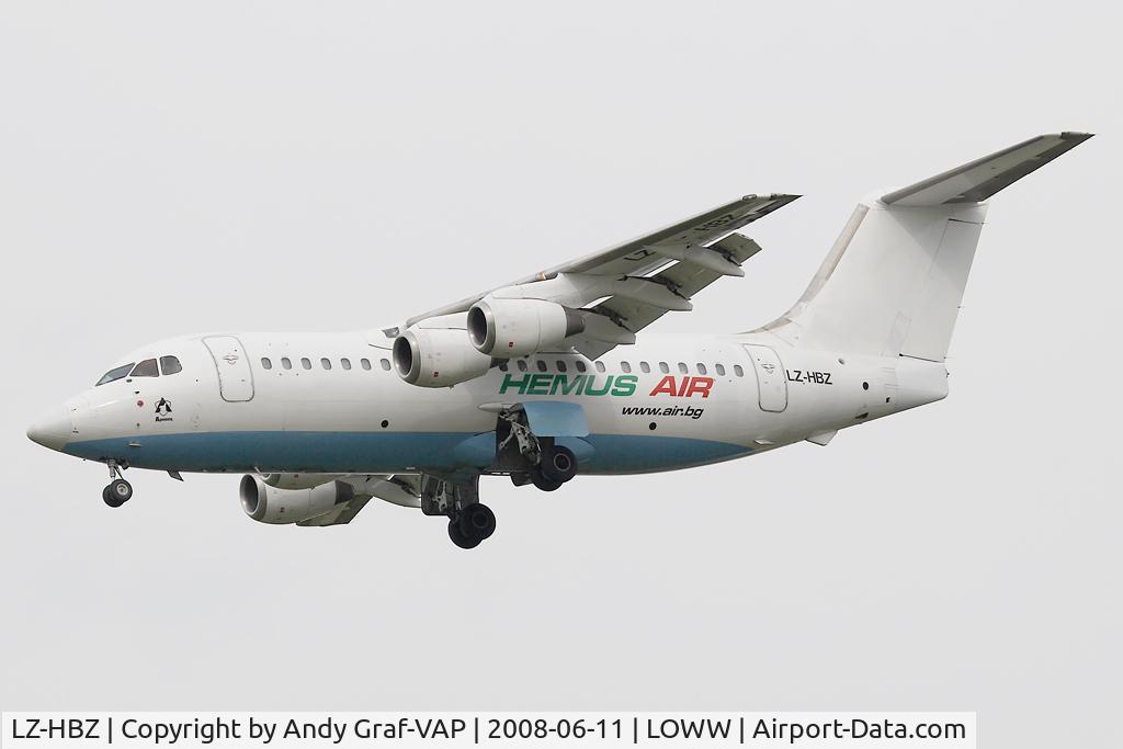 LZ-HBZ, 1988 British Aerospace BAe.146-200 C/N E2103, Hemus Air Bae146