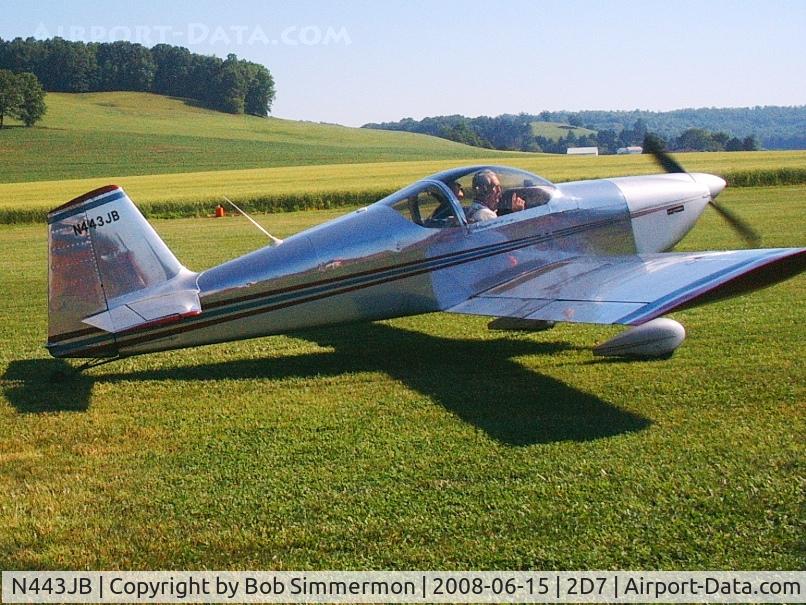 N443JB, 1989 Vans RV-6 C/N 20023, Beach City Father's Day fly-in.