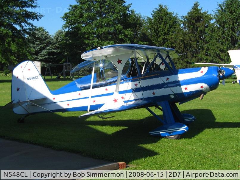 N548CL, 1977 Stolp SA-300 Starduster Too C/N 548, Beach City Father's Day fly-in.