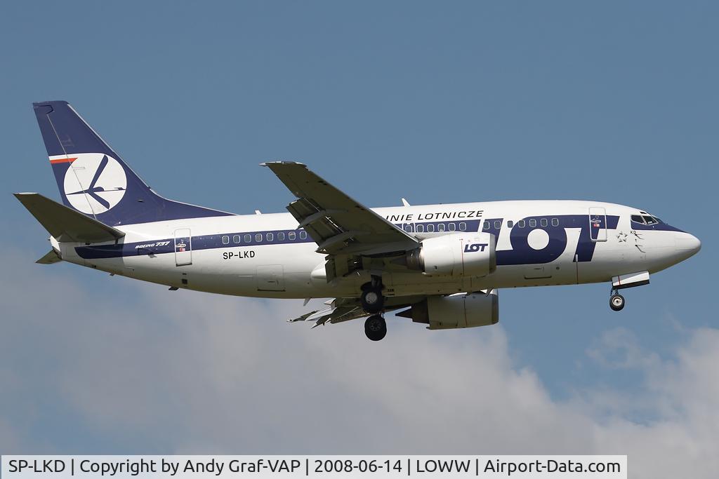 SP-LKD, 1992 Boeing 737-55D C/N 27419, LOT 737-500