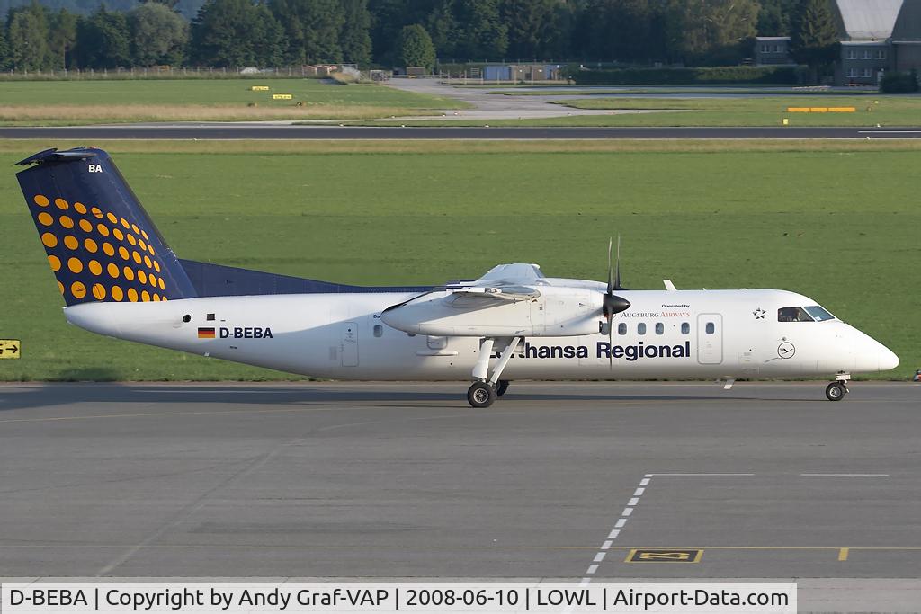 D-BEBA, 2000 De Havilland Canada DHC-8-311 Dash 8 C/N 545, Lufthansa Regional DHC 8-300
