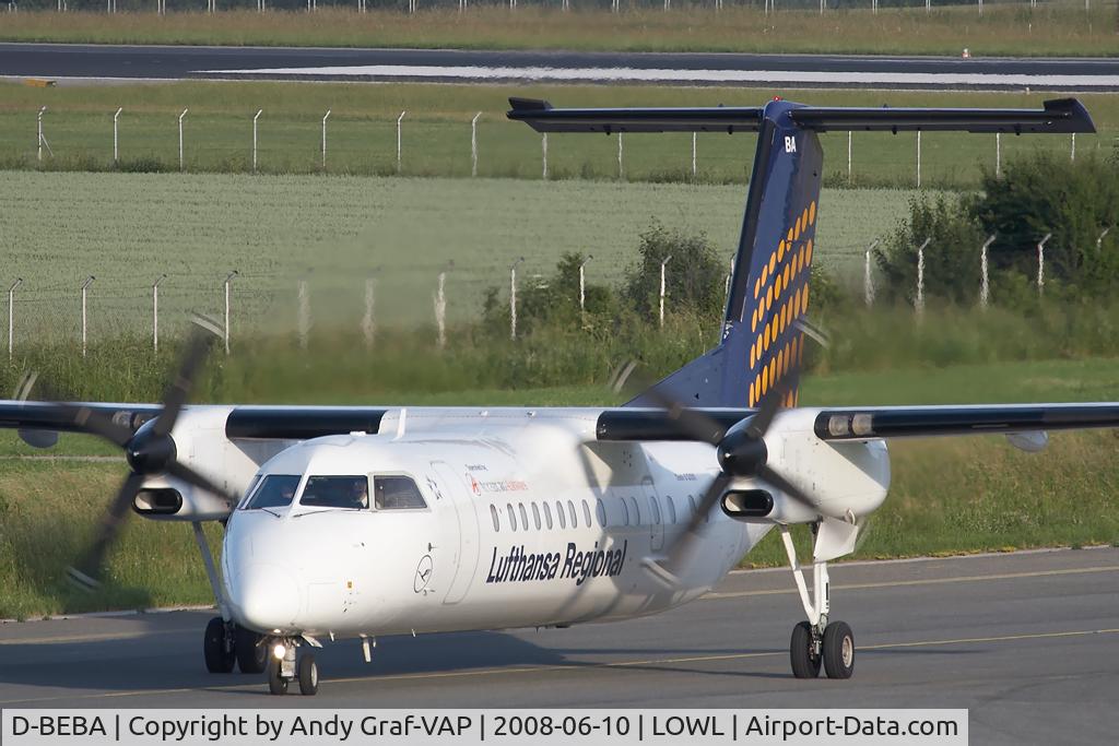 D-BEBA, 2000 De Havilland Canada DHC-8-311 Dash 8 C/N 545, Lufthansa Regional DHC 8-300