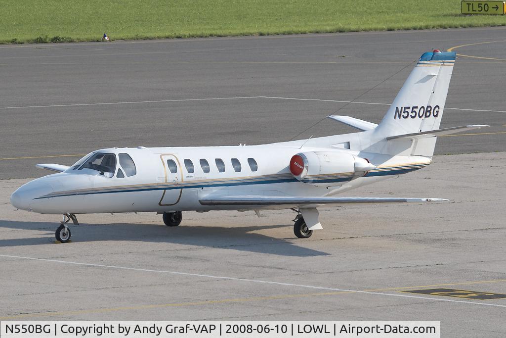 N550BG, 1988 Cessna S550 Citation IIS C/N S550-0148, Cessna 550