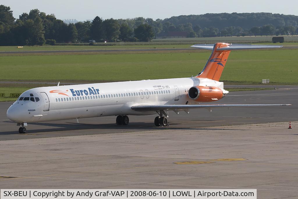 SX-BEU, 1989 McDonnell Douglas MD-83 (DC-9-83) C/N 49848, Euroair MD80
