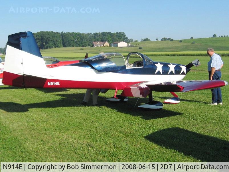 N914E, 2005 Vans RV-7A C/N 70599, Beach City Father's Day fly-in.