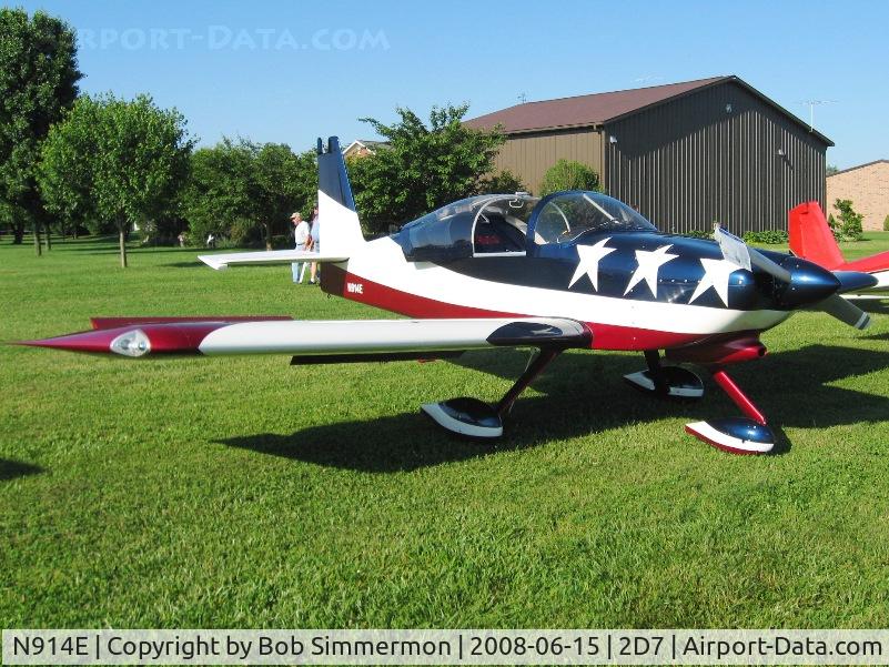 N914E, 2005 Vans RV-7A C/N 70599, Beach City Father's Day fly-in.
