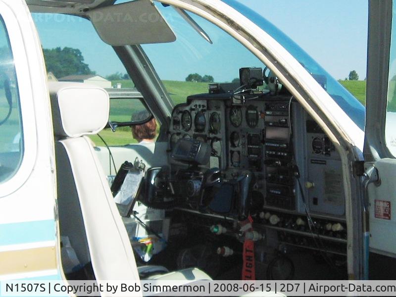 N1507S, 1962 Beech P35 Bonanza C/N D-6935, Well equipped '62.  Beach City Father's Day fly-in.