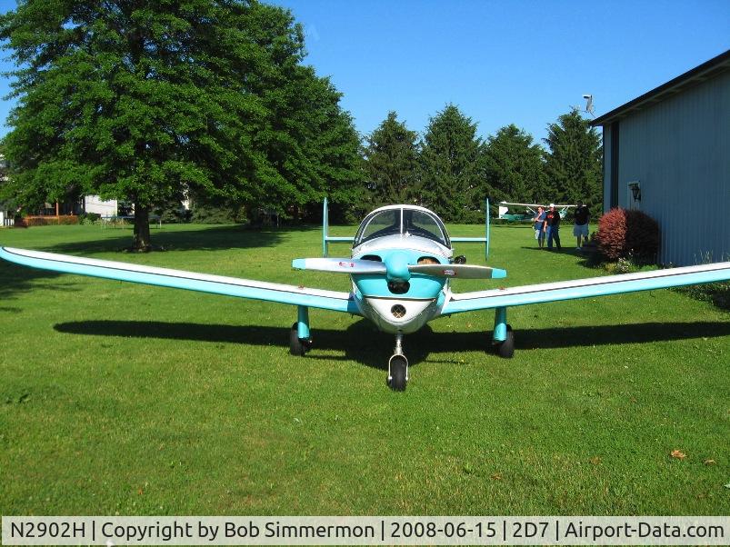 N2902H, 1946 Erco 415C Ercoupe C/N 3527, Beach City Father's Day fly-in.