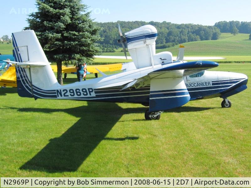 N2969P, 1979 Consolidated Aeronautics Inc. LAKE LA-4-200 C/N 949, Beach City Father's Day fly-in.