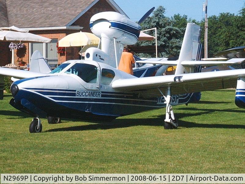 N2969P, 1979 Consolidated Aeronautics Inc. LAKE LA-4-200 C/N 949, Beach City Father's Day fly-in.