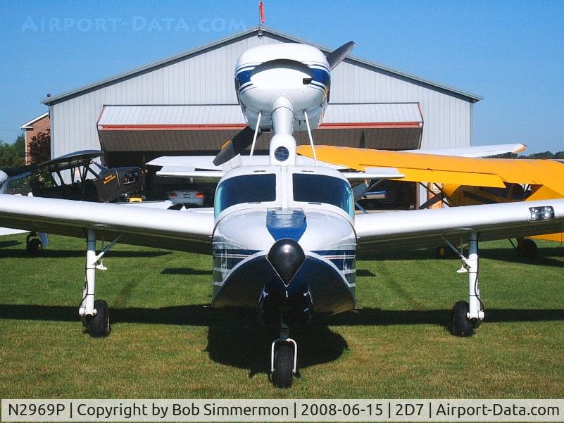 N2969P, 1979 Consolidated Aeronautics Inc. LAKE LA-4-200 C/N 949, Beach City Father's Day fly-in.