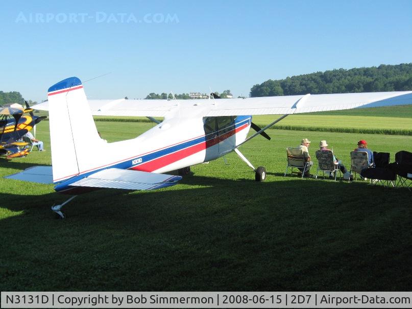 N3131D, 1955 Cessna 180 C/N 31929, Beach City Father's Day fly-in.