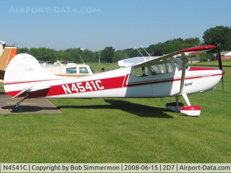 N4541C, 1953 Cessna 170B C/N 25485, Beach City Father's Day fly-in.