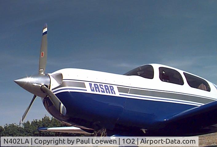N402LA, Mooney M20K C/N 25-1088, 1987 252 Rebuilt by LASAR