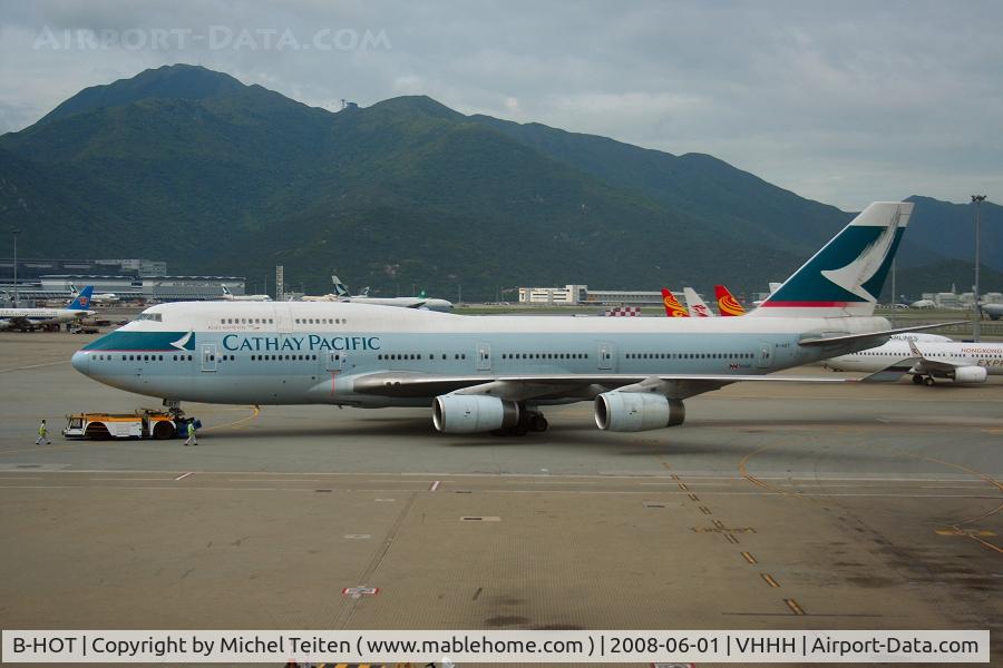 B-HOT, 1990 Boeing 747-467 C/N 24851, Cathay Pacific