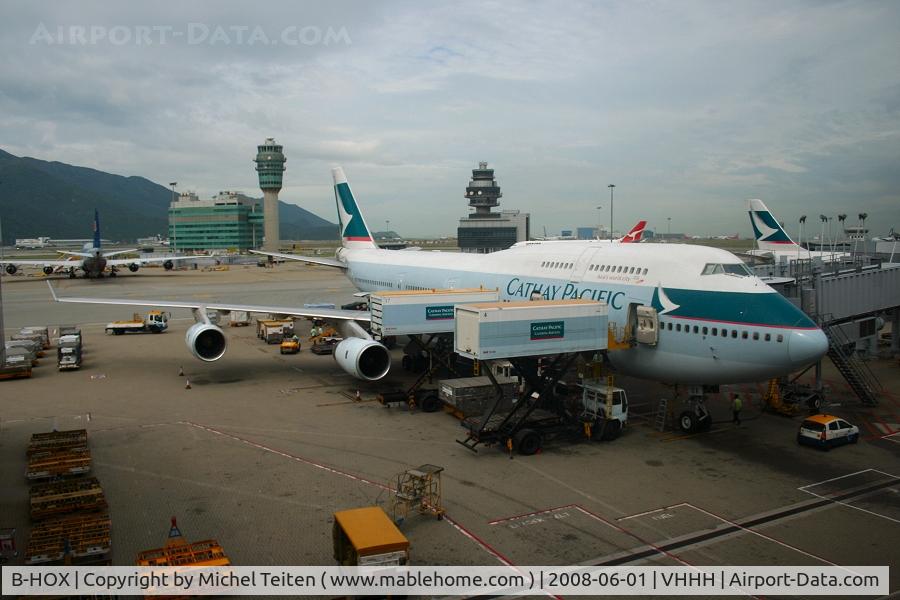 B-HOX, 1991 Boeing 747-467 C/N 24955, Cathay Pacific