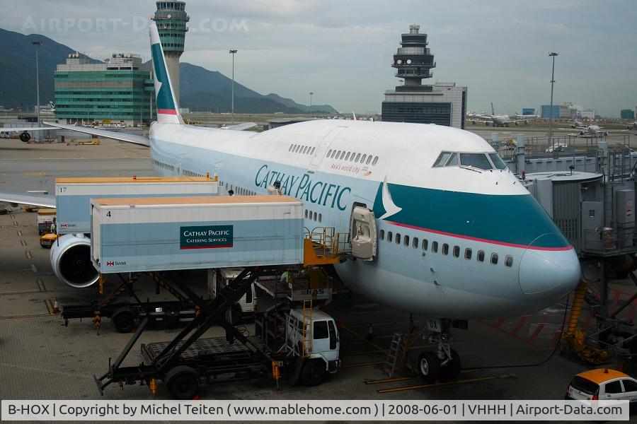 B-HOX, 1991 Boeing 747-467 C/N 24955, Cathay Pacific