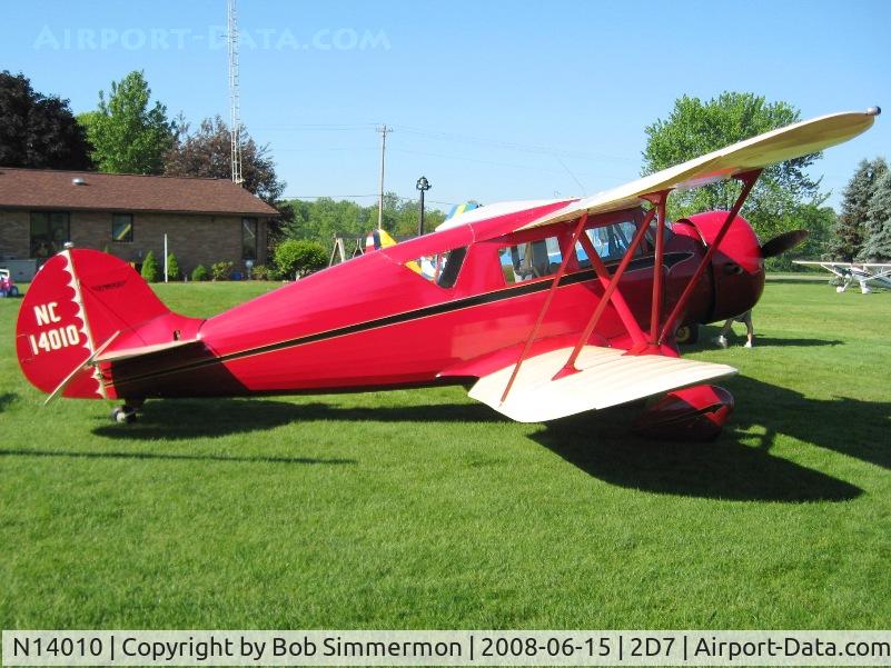 N14010, 1934 Waco UKC C/N 3851, Beach City Father's Day fly-in.