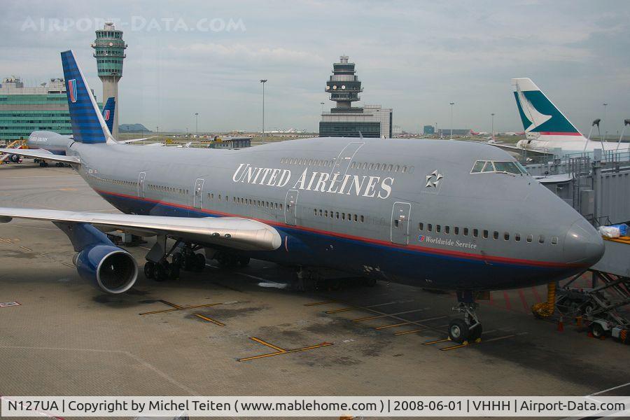 N127UA, 1999 Boeing 747-422 C/N 28813, United Airlines