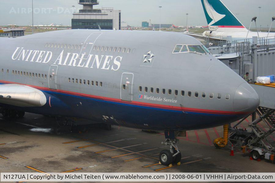 N127UA, 1999 Boeing 747-422 C/N 28813, United Airlines