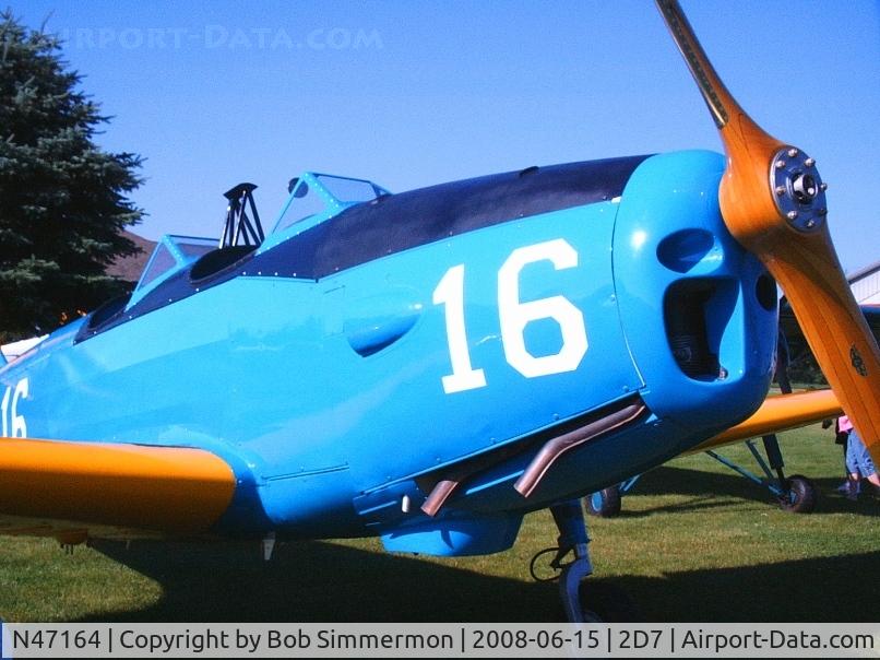 N47164, 1942 Fairchild M-62A-3 Cornell II C/N T42-3041, Beach City Father's Day fly-in.