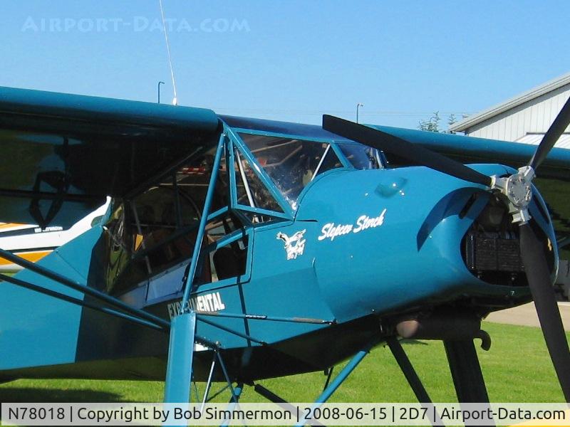 N78018, 2000 Slepcev SS4-X C/N 086, Beach City Father's Day fly-in.