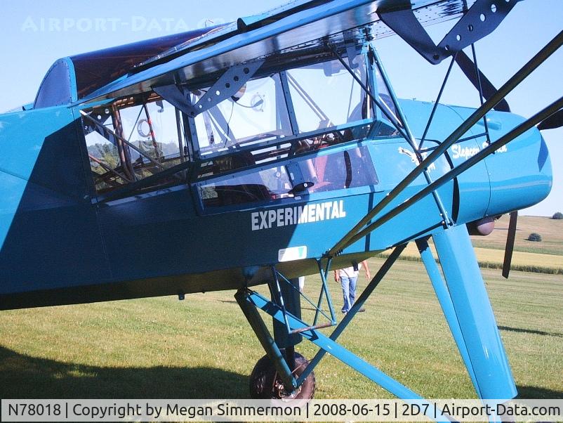 N78018, 2000 Slepcev SS4-X C/N 086, Beach City Father's Day fly-in.