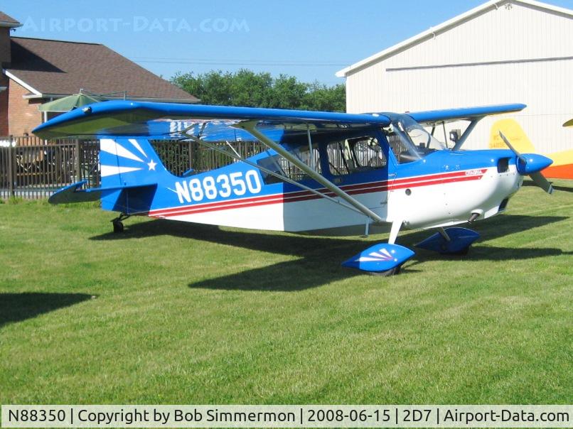 N88350, 1974 Bellanca 7KCAB Citabria C/N 484-74, Beach City Father's Day fly-in.