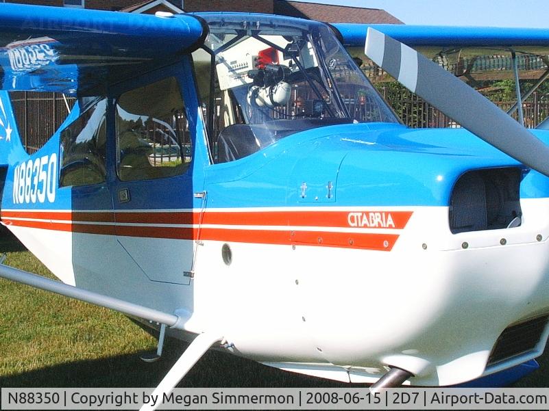 N88350, 1974 Bellanca 7KCAB Citabria C/N 484-74, Beach City Father's Day fly-in.