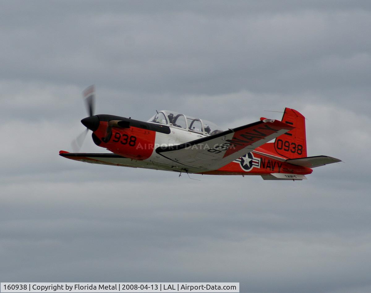 160938, Beech T-34C Turbo Mentor C/N GL-124, T-34C Mentor