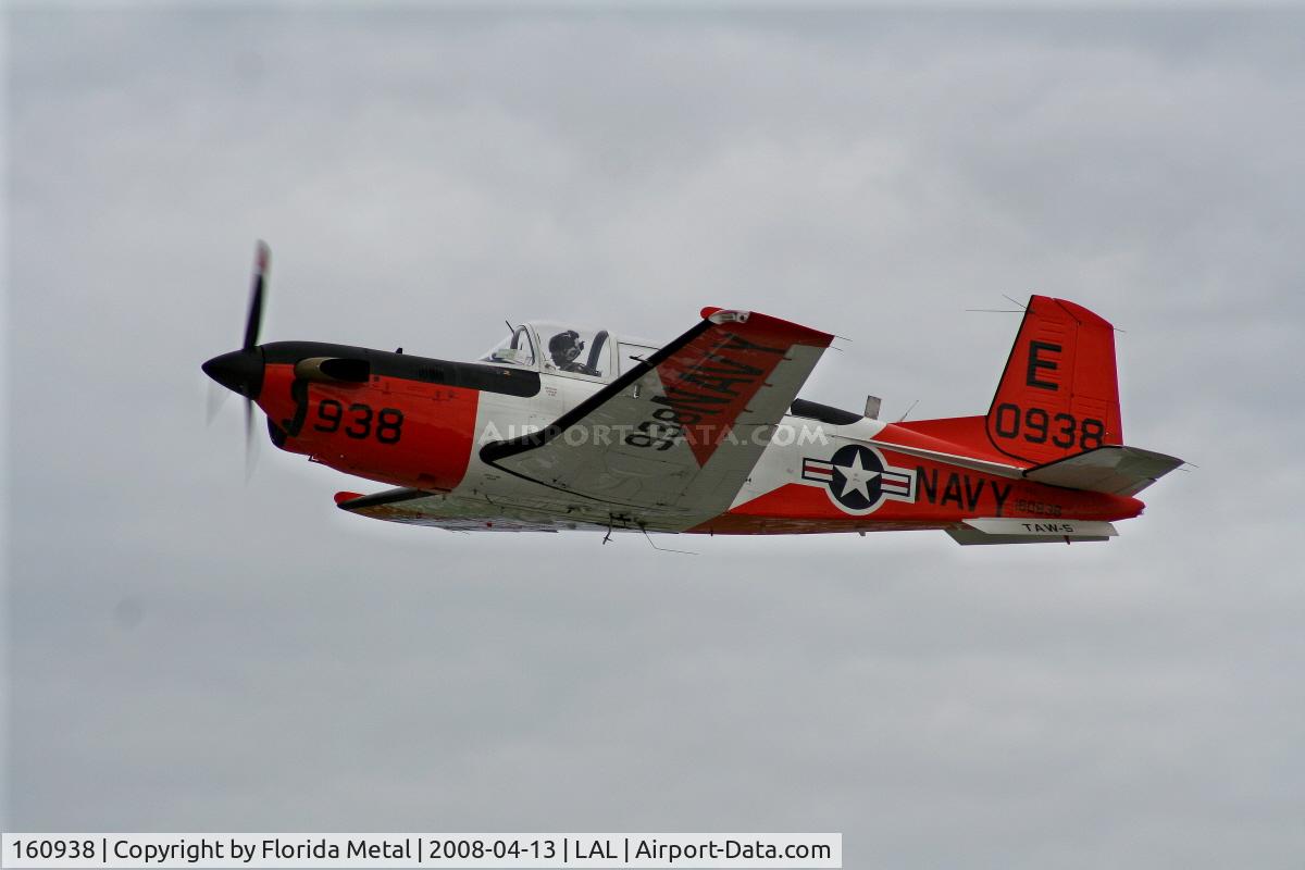 160938, Beech T-34C Turbo Mentor C/N GL-124, T-34C Mentor