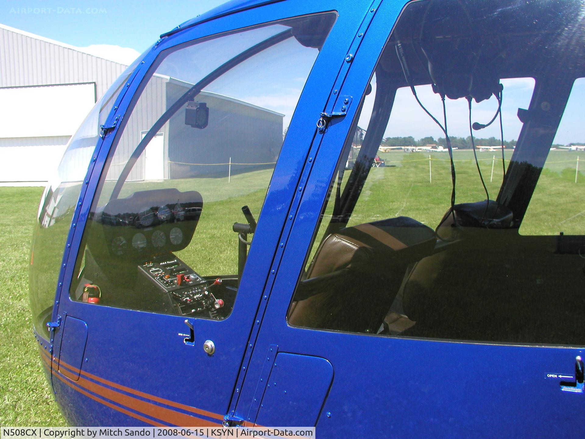 N508CX, 2006 Robinson R44 II C/N 11074, Stanton Father's Day Fly-In 2008.