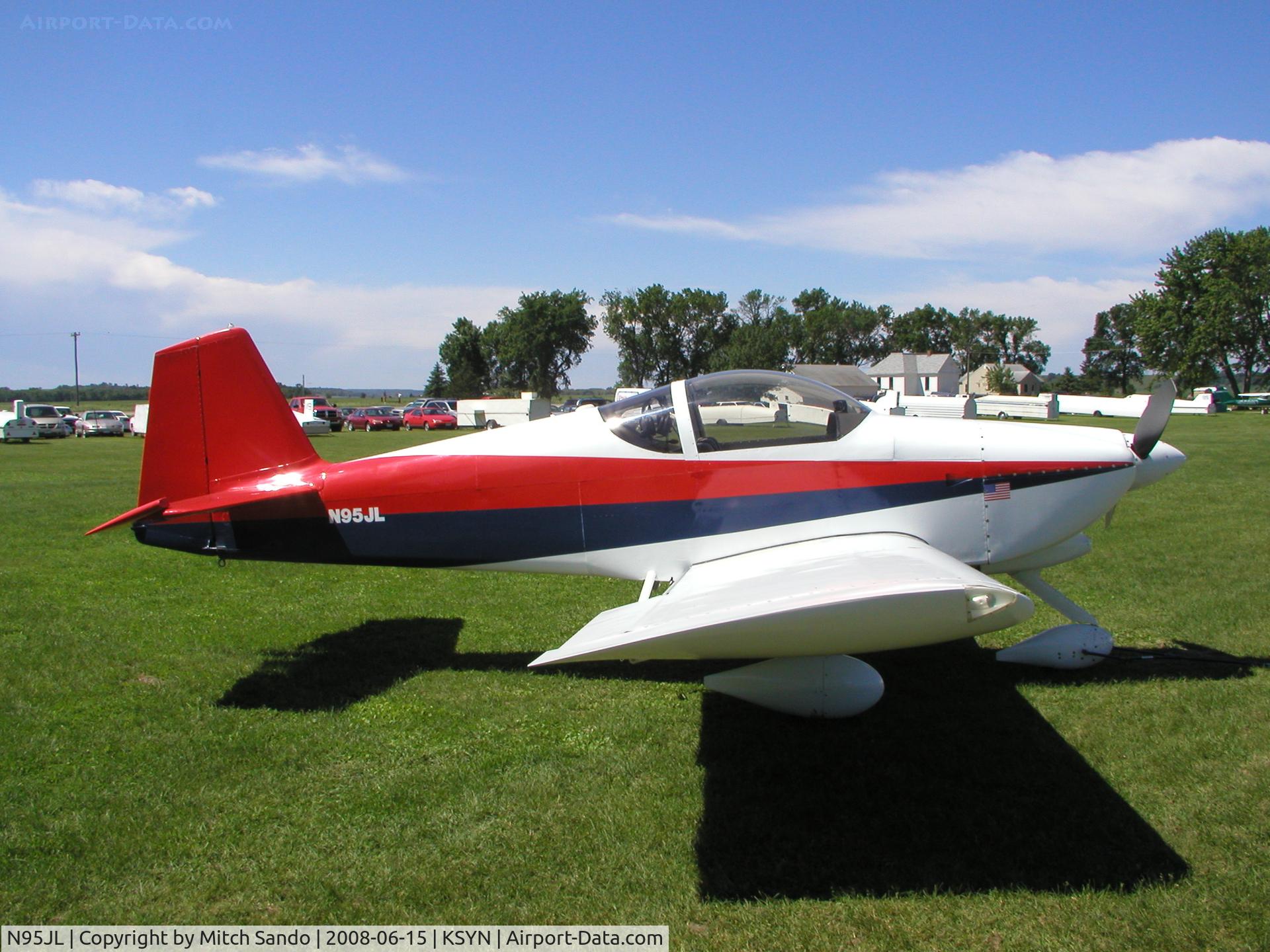 N95JL, 2001 Vans RV-6A C/N 24199, Stanton Father's Day Fly-In 2008.