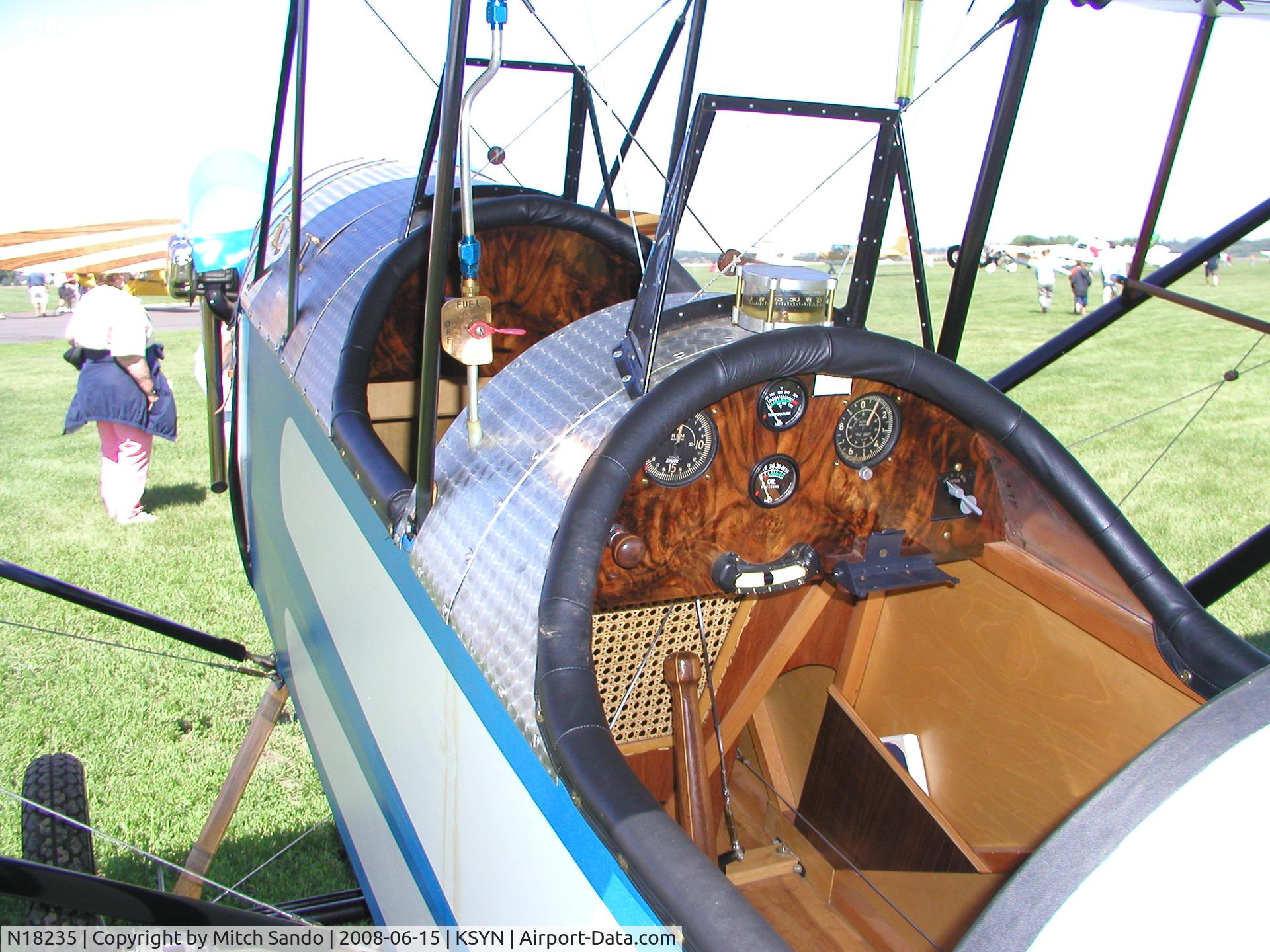N18235, 2004 Pietenpol Air Camper C/N 001 (N18235), Stanton Father's Day Fly-In 2008.