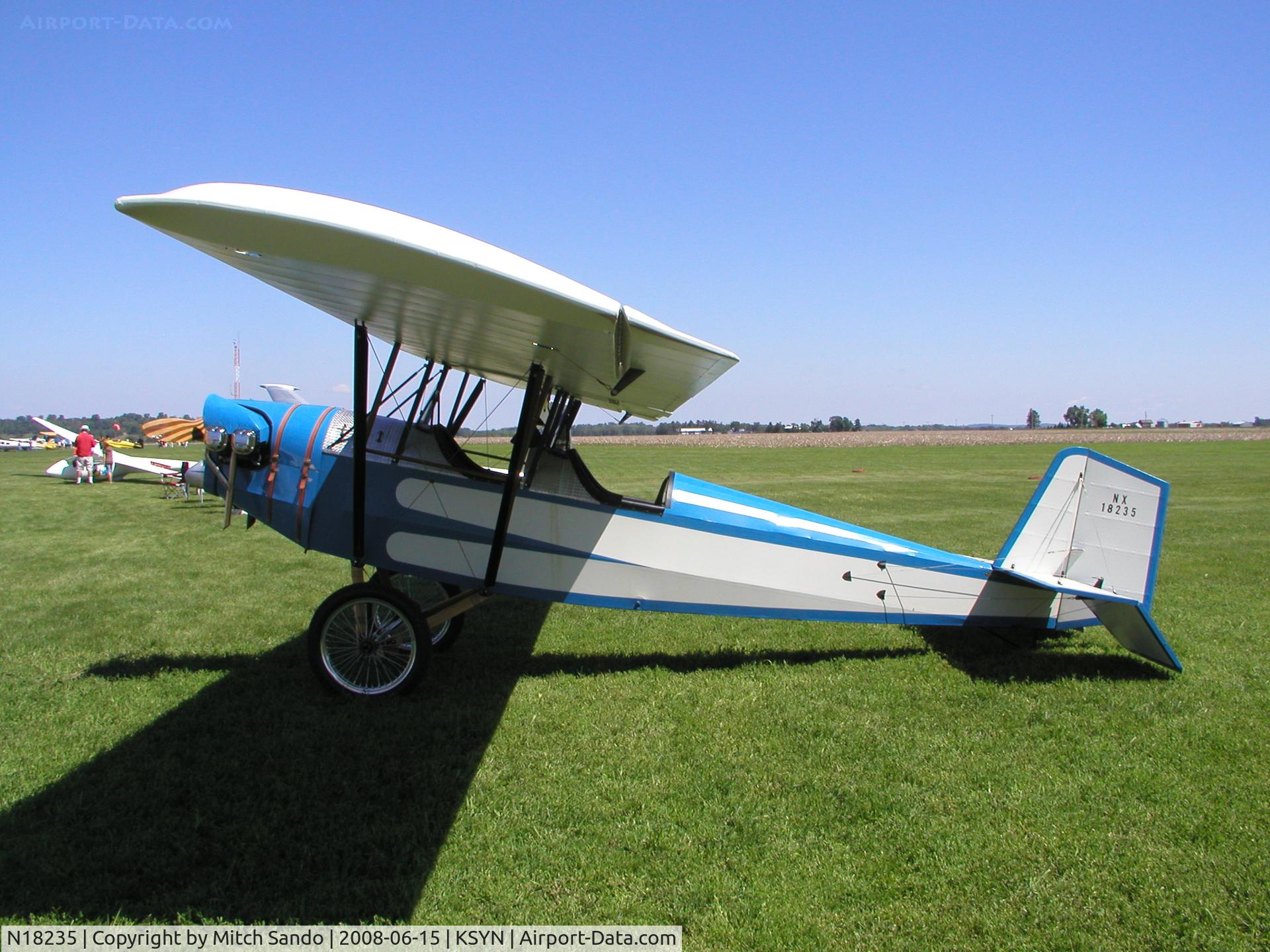 N18235, 2004 Pietenpol Air Camper C/N 001 (N18235), Stanton Father's Day Fly-In 2008.